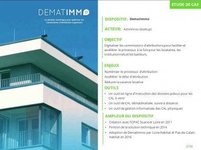 La fédération des ESH sélectionne Dematimmo comme startup innovante